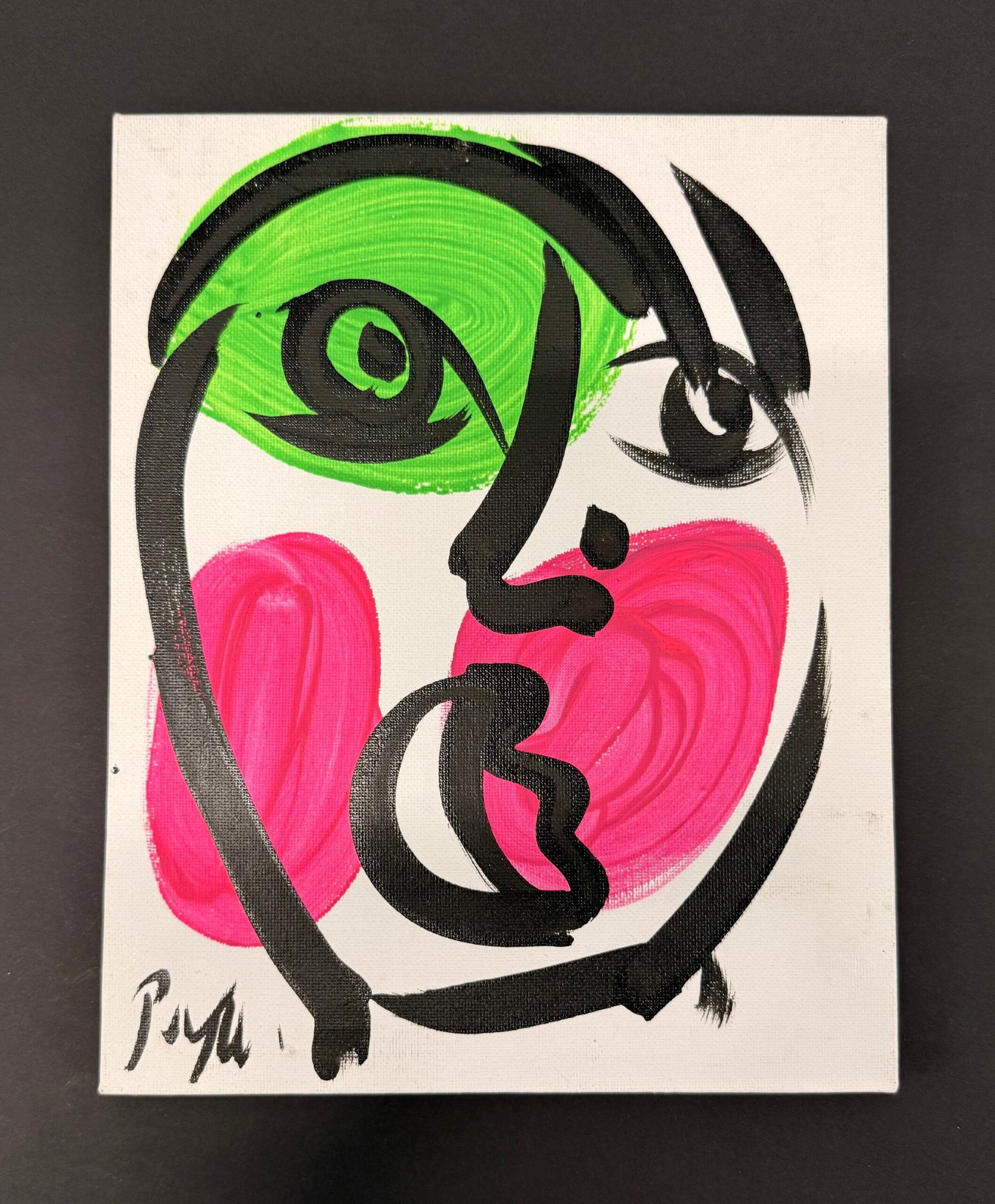 Peter Robert Keil Stylized Acrylic Portrait image 0
