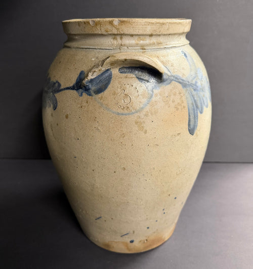 Antique 3-Gallon Stoneware Jar