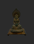 Meditating Bronze Buddha image 0