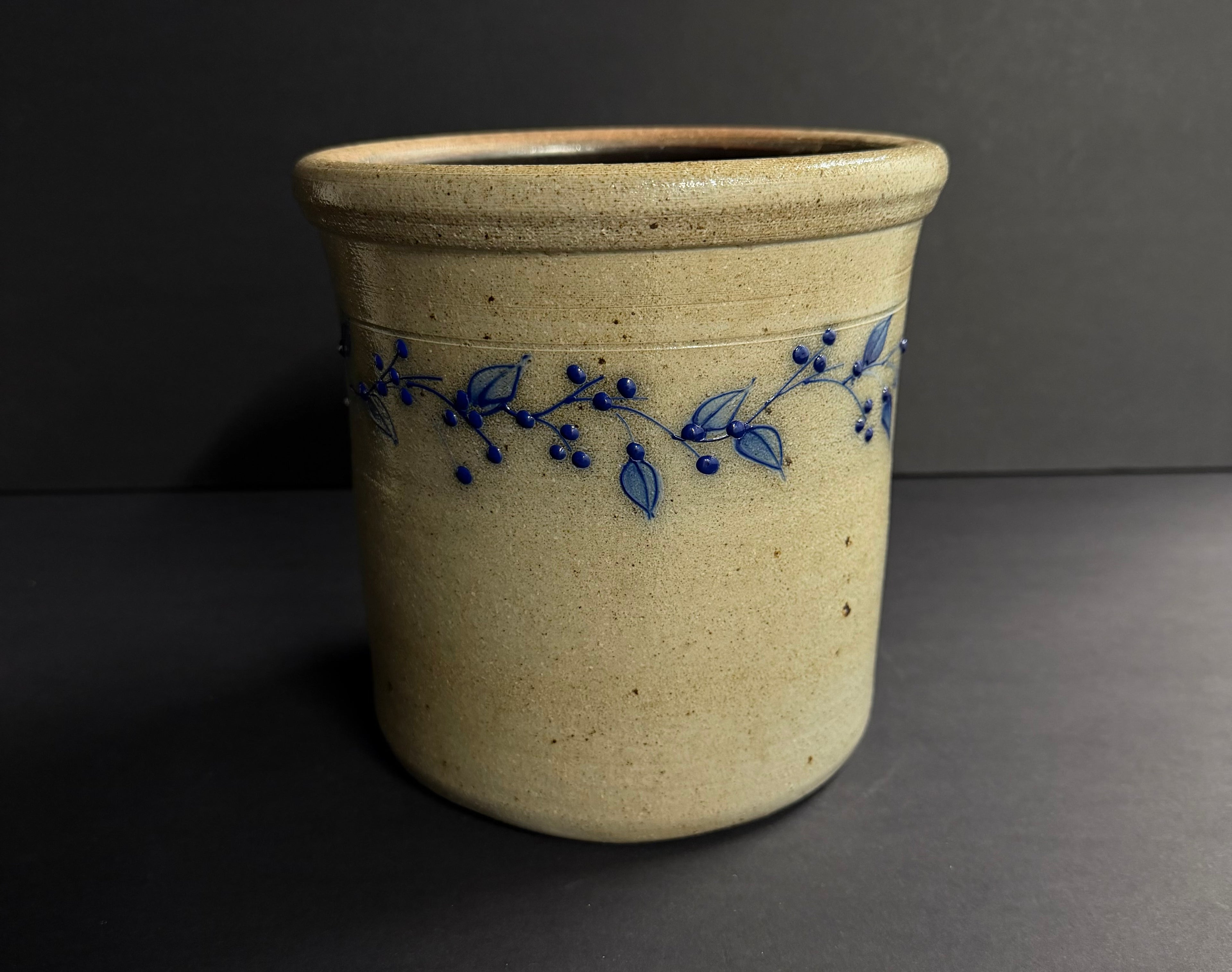 1989 Salmon Falls Crock Marked W