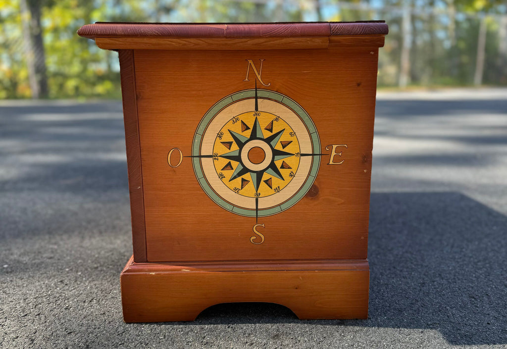 Arte Nuova Forma Nautical Wood Chest image 4