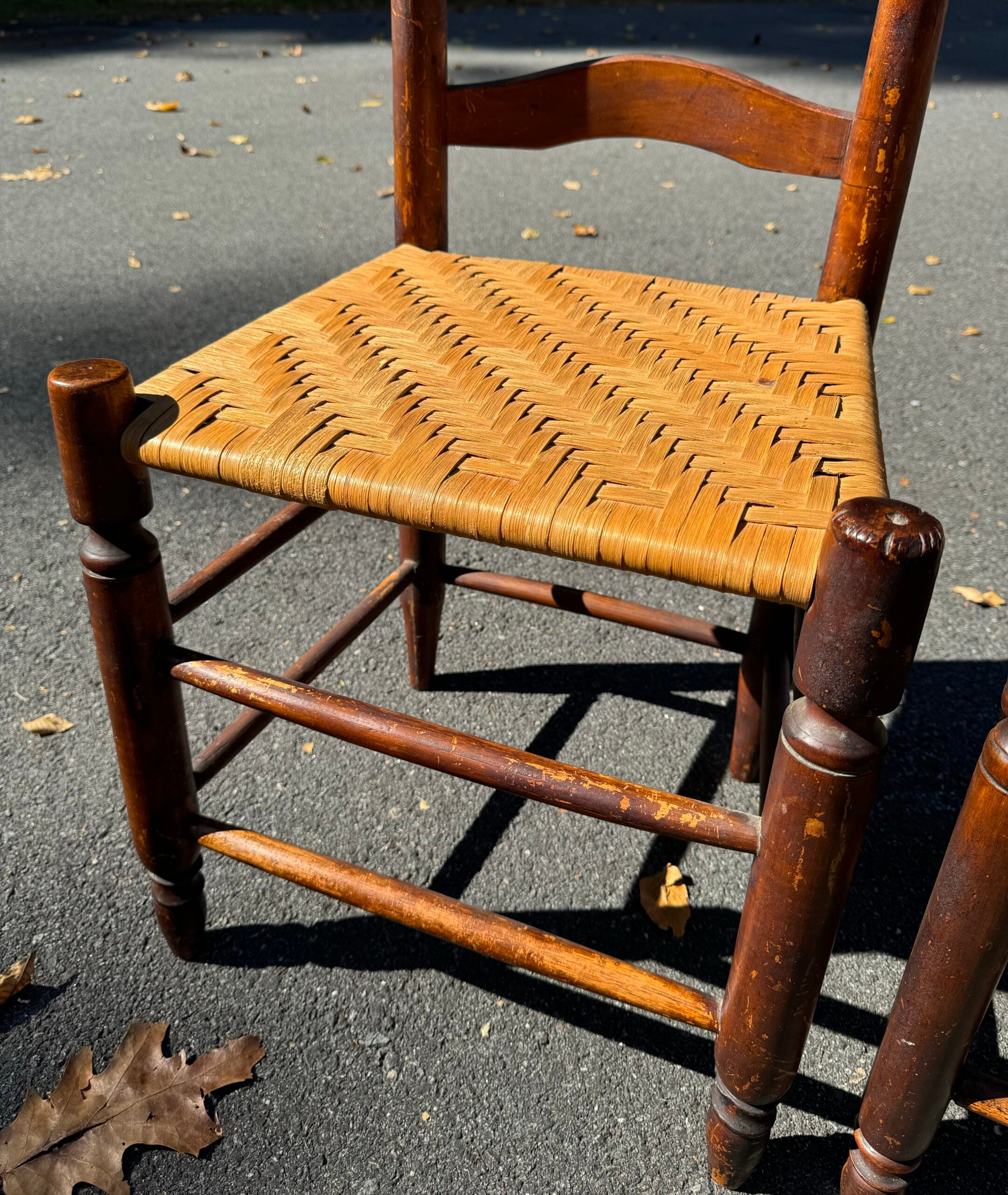 Group Of Ladder Back Chairs image 6