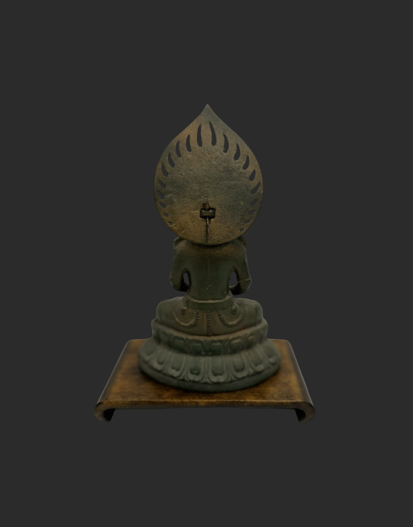 Meditating Bronze Buddha image 1