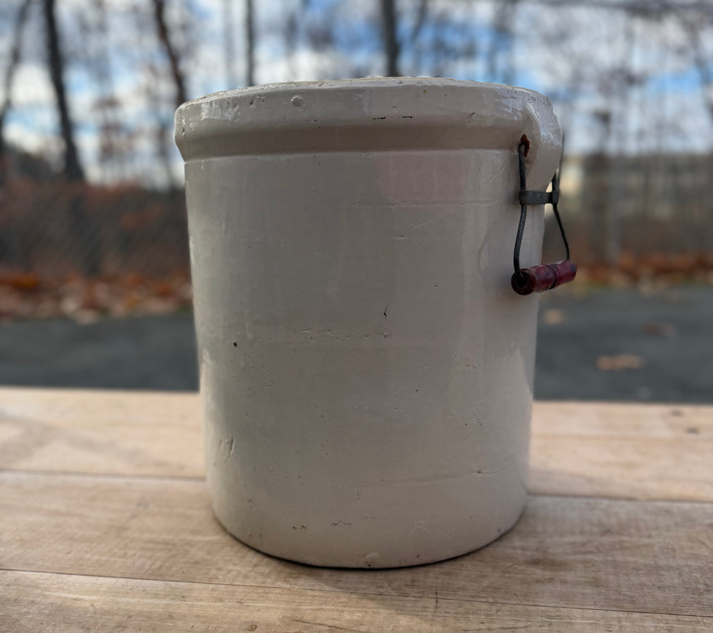Vintage Robinson Ransbottom (6) Gallon Crock With Handles