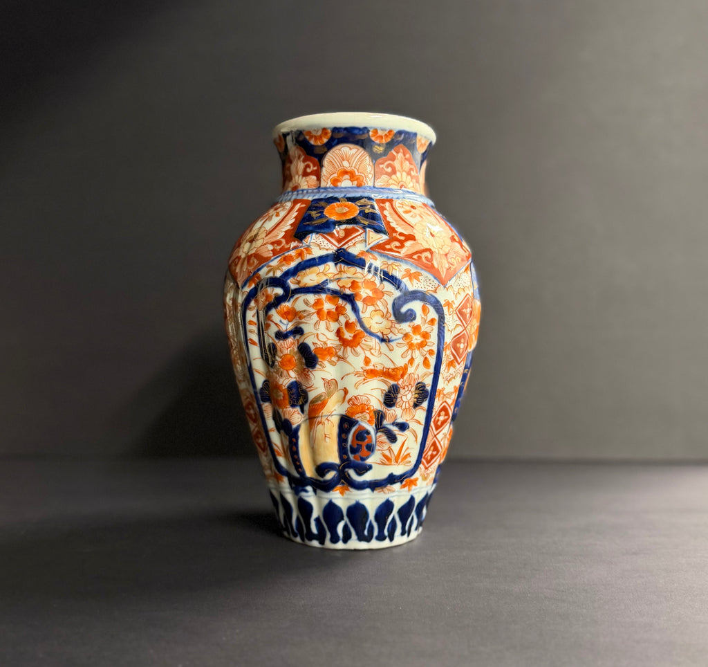 Vintage Antique Japanese Imari Porcelain Vase