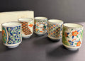 SHIKINO UTSUWA 5 Tea Cup Set