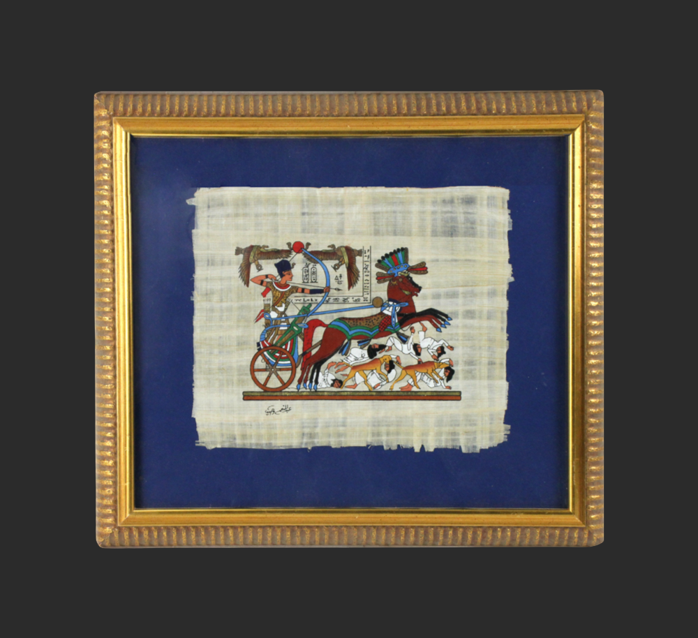 Egyptian Painting On Rice Paper image 0