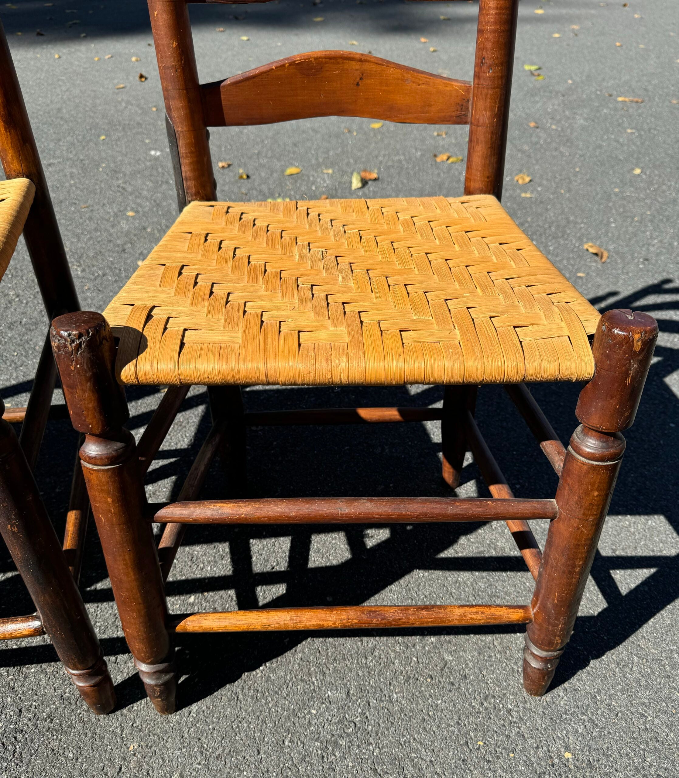 Group Of Ladder Back Chairs image 4