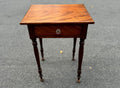 Antique N.E. SHERATON 1 Drawer Stand image 0