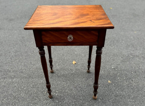Antique N.E. SHERATON 1 Drawer Stand image 0