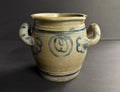 Antique French Double Handle Stoneware