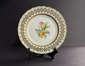 Herend Hungary Porcelain Floral Bouquet Wall Decoration Plate