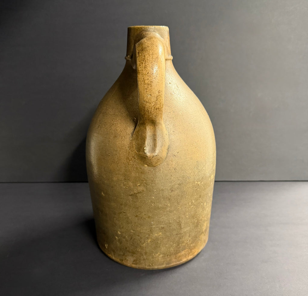 Antique J.S. Taft / Keene, NH Stoneware Jug Error Jug