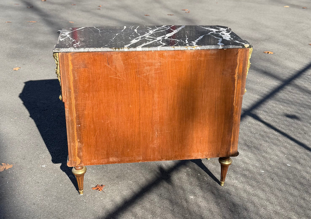 Antique Louis XVI Style Marble Sideboard