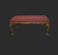 Vintage Queen Anne Style Bench