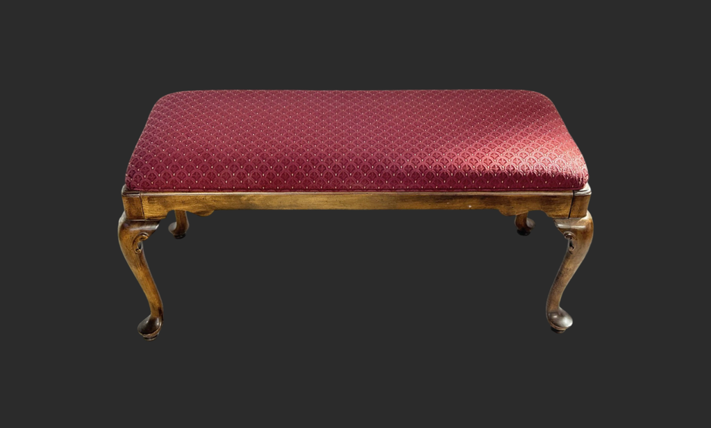 Vintage Queen Anne Style Bench