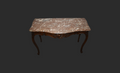 Antique French Marble Top Table