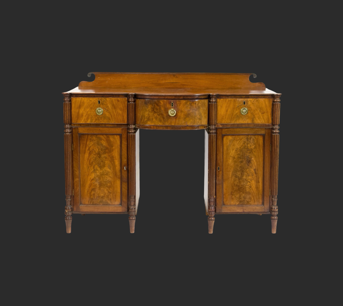 Small 19th Century Mahogany Regency Sideboard