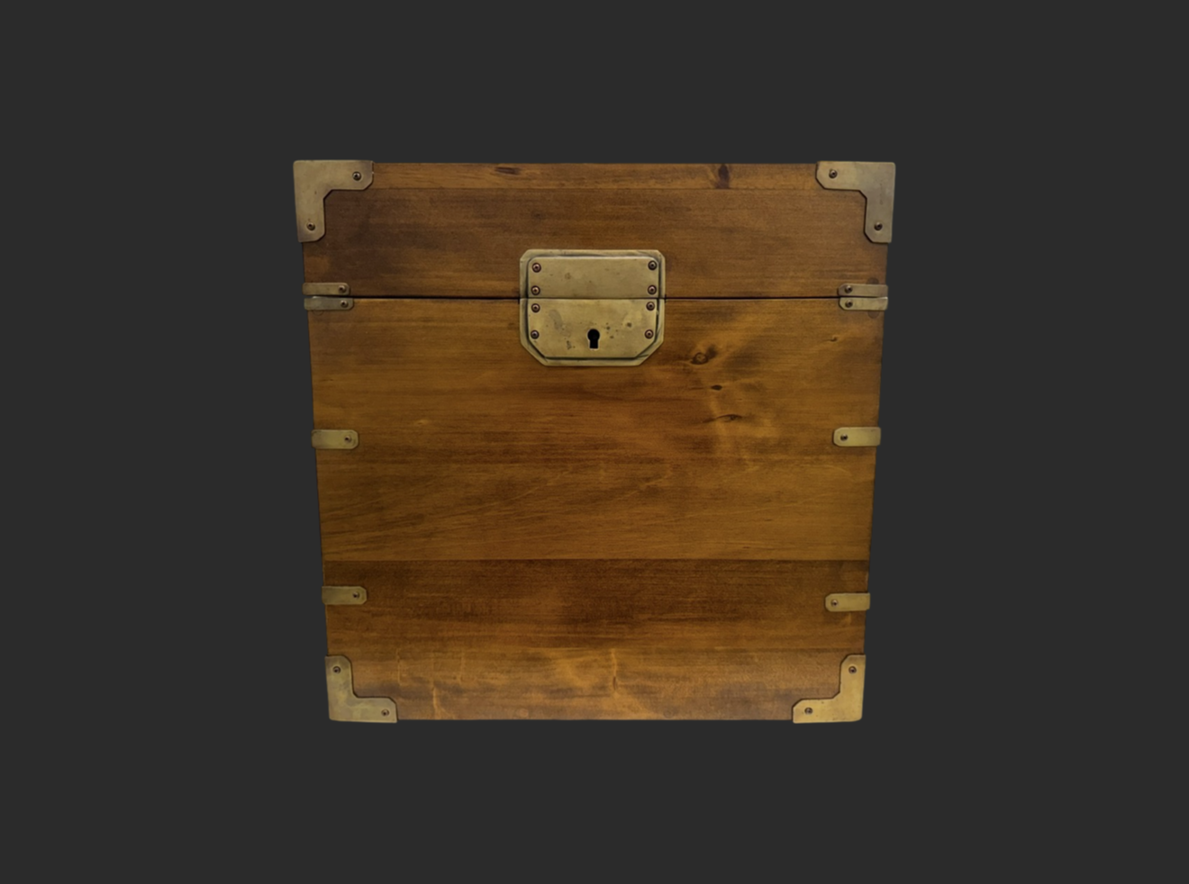 Antique Campaign Cellarette