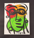 Peter Robert Keil Stylized Acrylic Portrait image 0