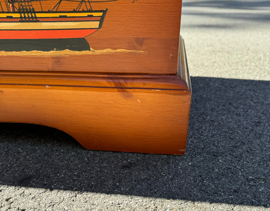 Arte Nuova Forma Nautical Wood Chest image 3
