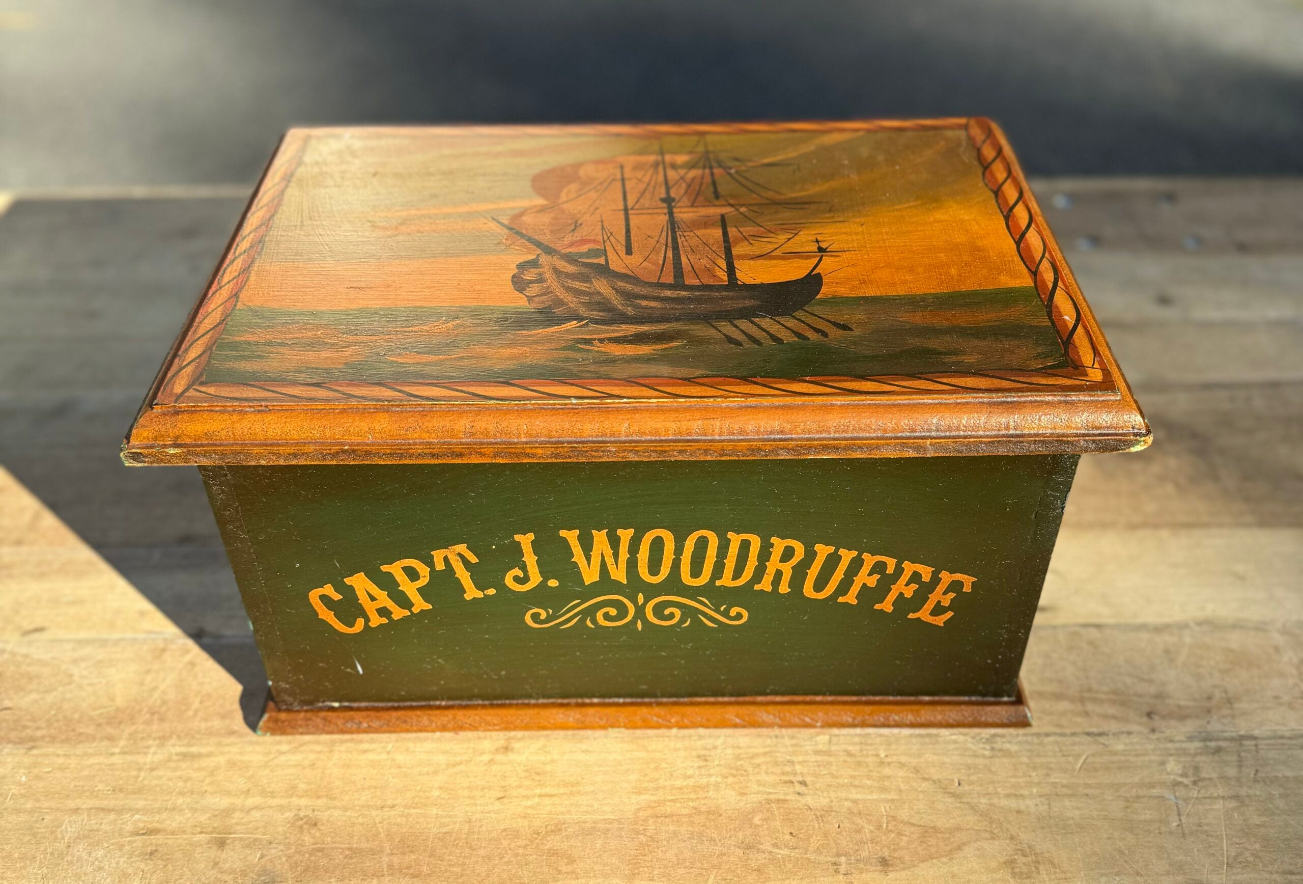 Captain J Woodruffe Small Chest image 0