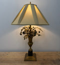 Fredrick Cooper/Wildwood SolidBrass &amp; Marble Classic RoseBouquet Lamp image 0