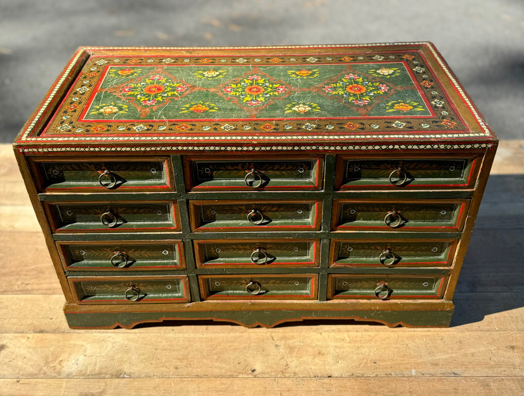 Hand Painted Tibetan Chest image 1