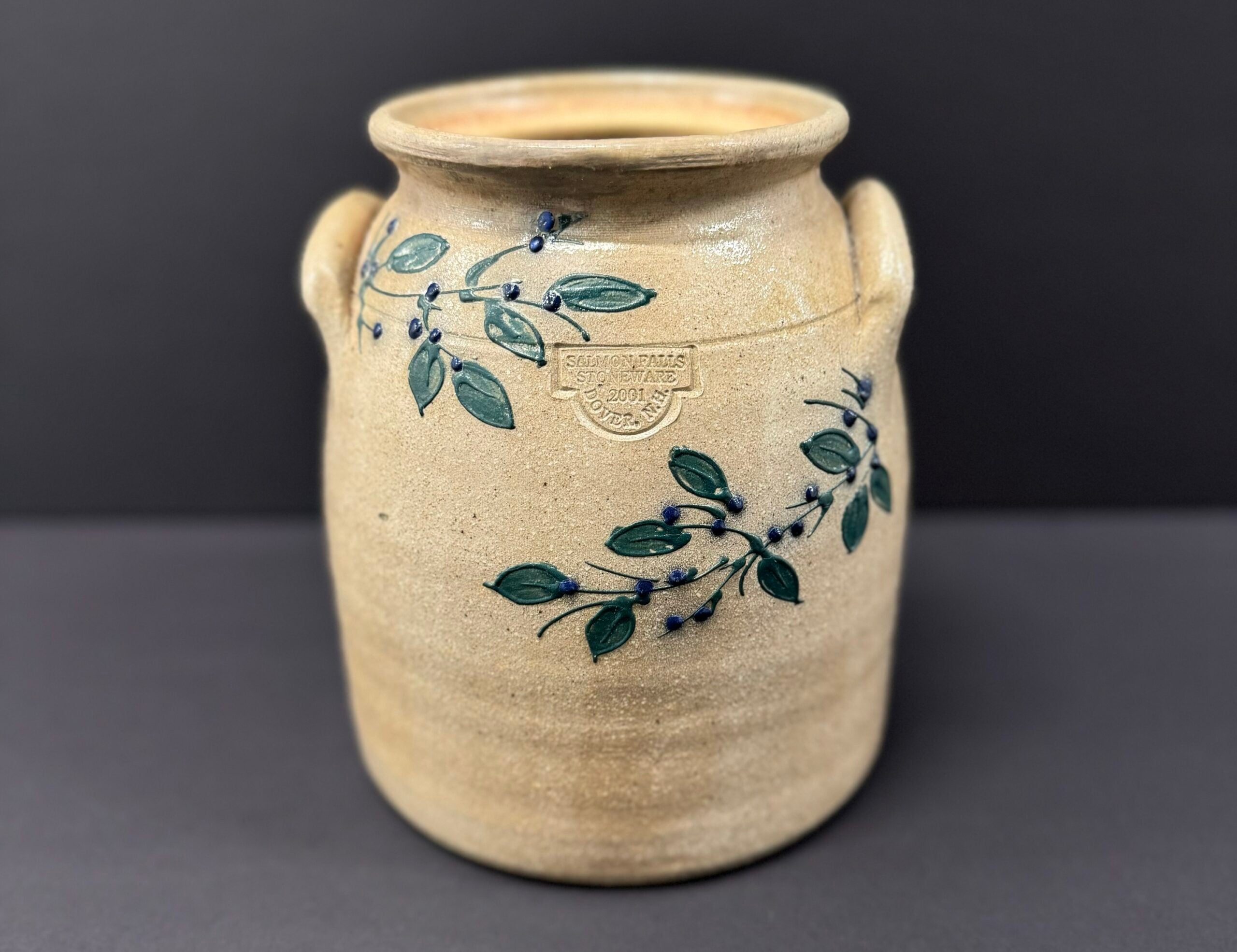 Salmon Falls Stoneware Pottery 8.5” Jug (2001) image 0