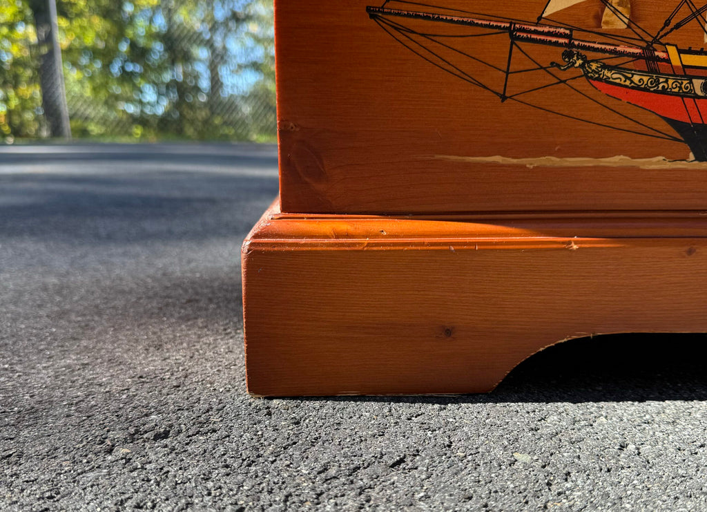 Arte Nuova Forma Nautical Wood Chest image 2