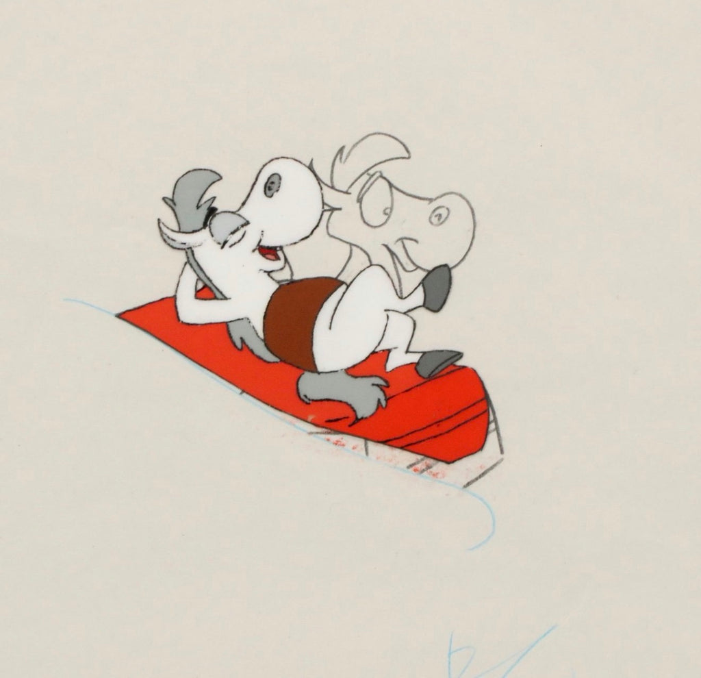 Sericel of Phar Fignewton from "Animaniacs" Hand Painted image 0